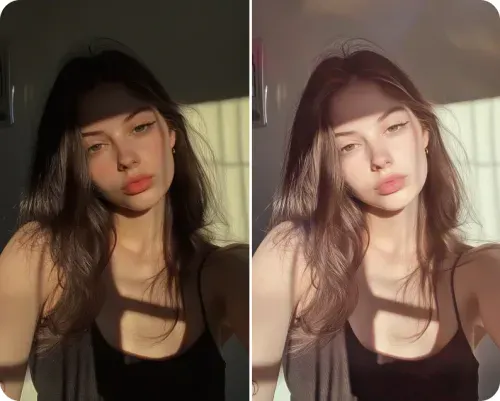 瑕疵移除效果
